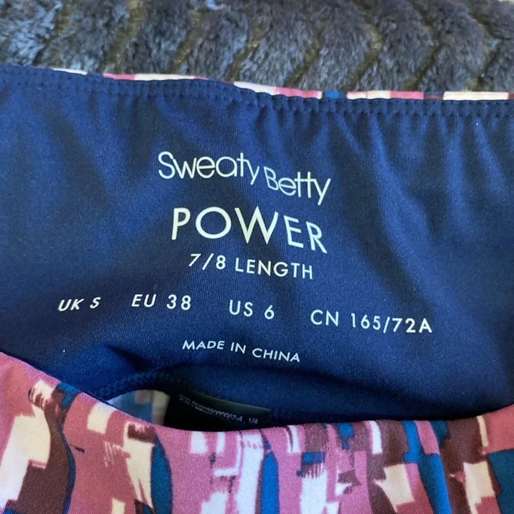 Sweaty Betty Multicolor Patterned Leggings